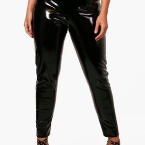 Plus Josie High Shine PU Legging